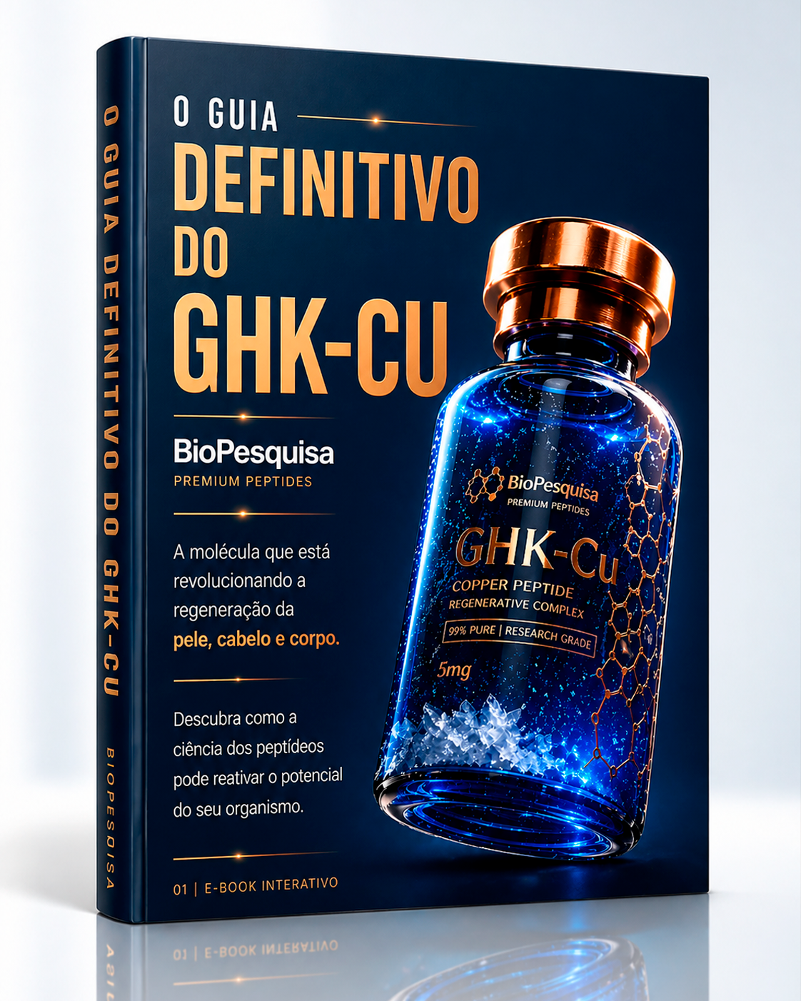 Capa do e-book O Guia Definitivo do GHK-Cu